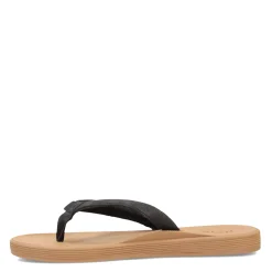 Flip Flops*Roxy Women's , Solana Sandal Black