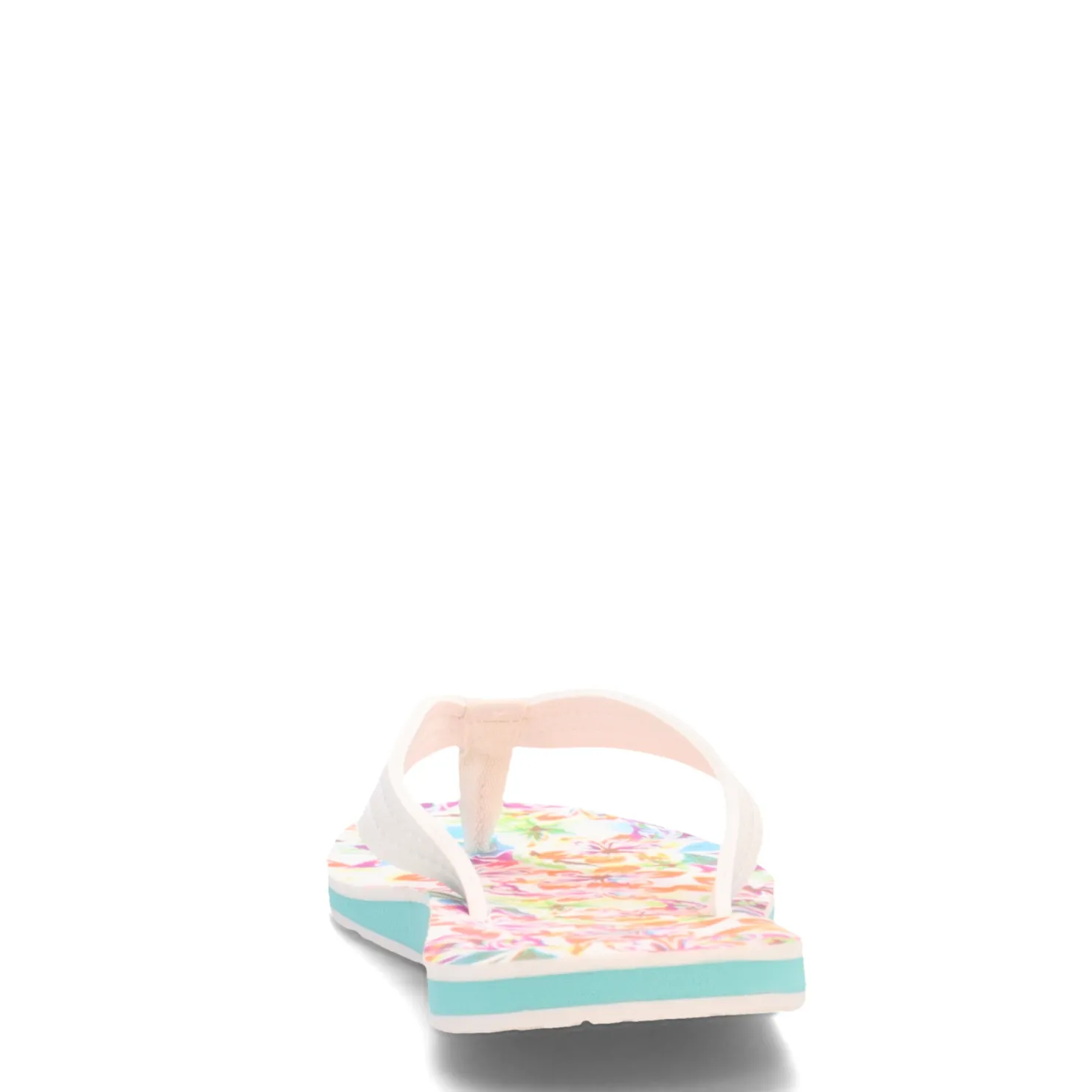 Flip Flops*Roxy Women's , Vista Loreto Flip Flop White Blue