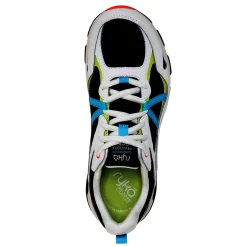 Walking*Ryka Women's , Devotion X Classic Walking Shoe White Black Blue