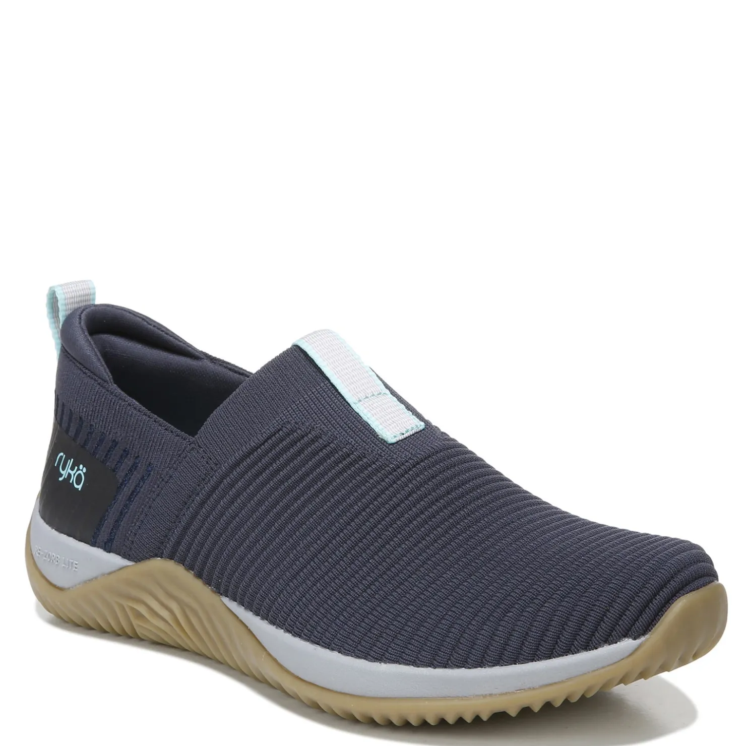 Walking*Ryka Women's , Echo Knit Slip-On Sneaker Blue