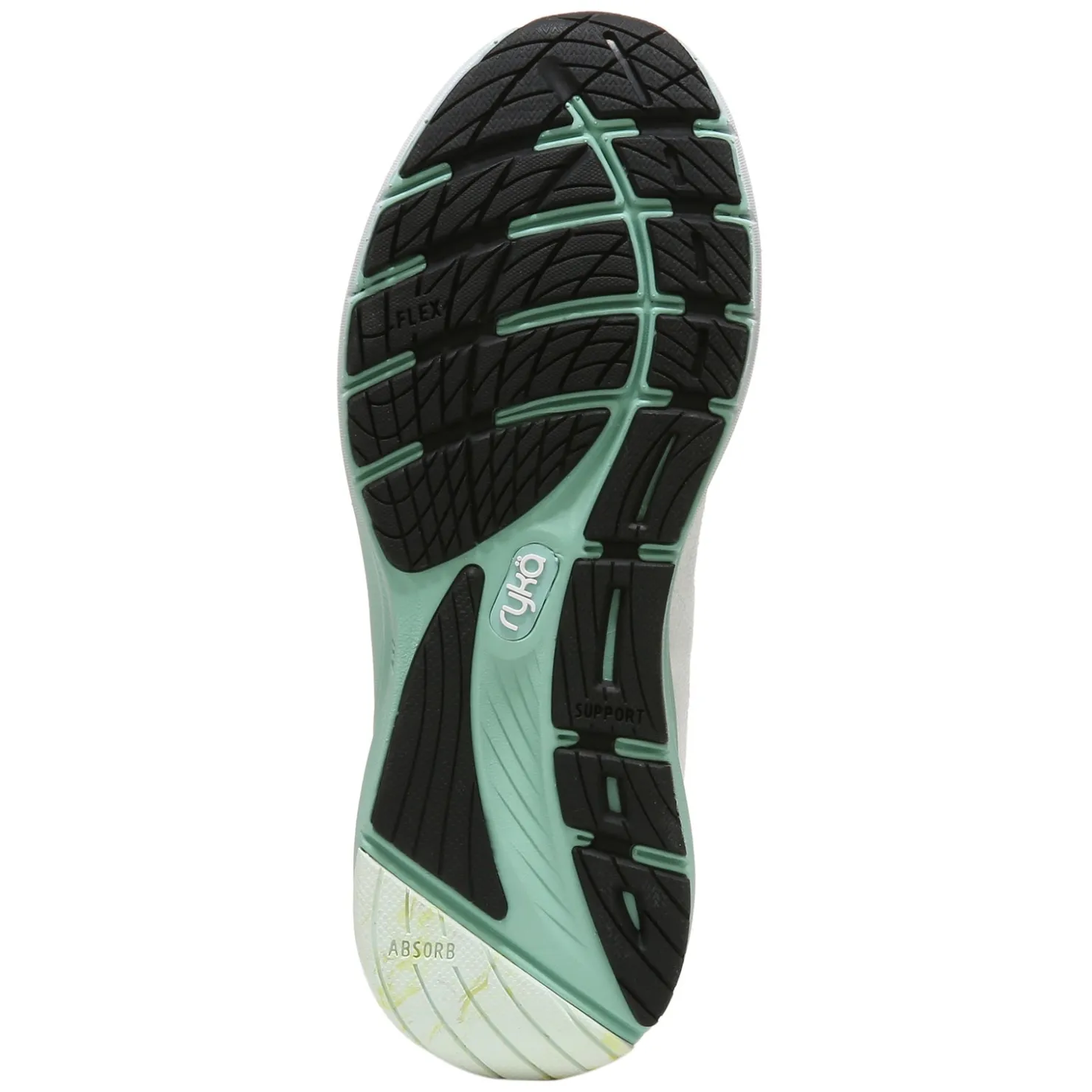 Running*Ryka Women's , Euphoria Running Shoe White Green