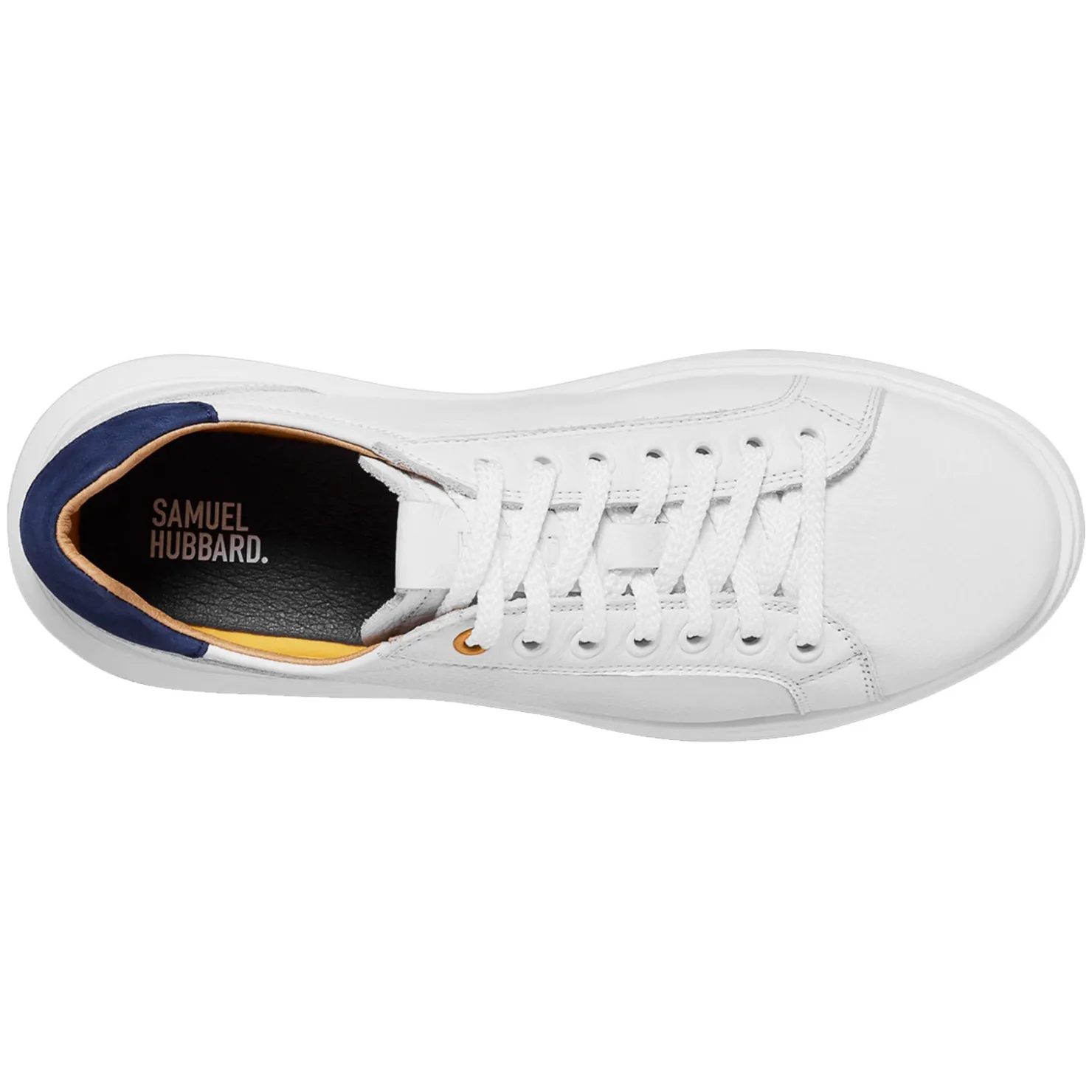 Fashion & Street*Samuel Hubbard Women's , Sunset Sneaker White Leather