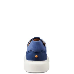 Fashion & Street*Samuel Hubbard Women's , Sunset Sneaker Blue Nubuck