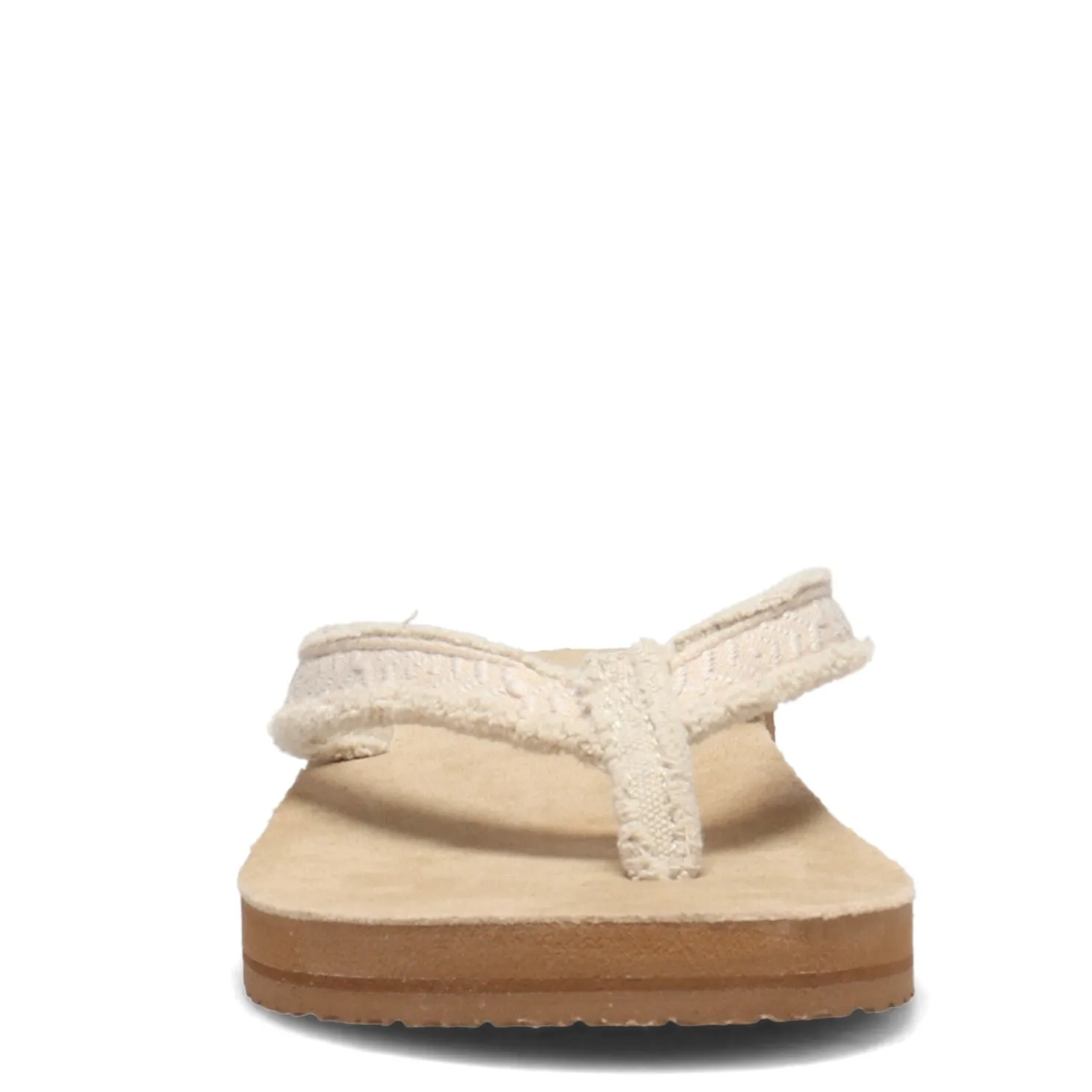 Flip Flops*Sanuk Women's , Fraidy Tribal Sandal Natural