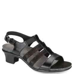 Heeled Sandals*SAS Women's , Allegro Sandal Black