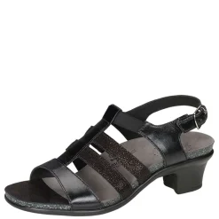 Heeled Sandals*SAS Women's , Allegro Sandal Black