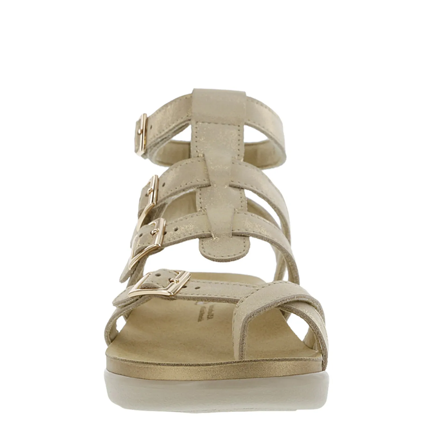 Footbed Sandals*SAS Women's , Aria Sandal Soft Gold
