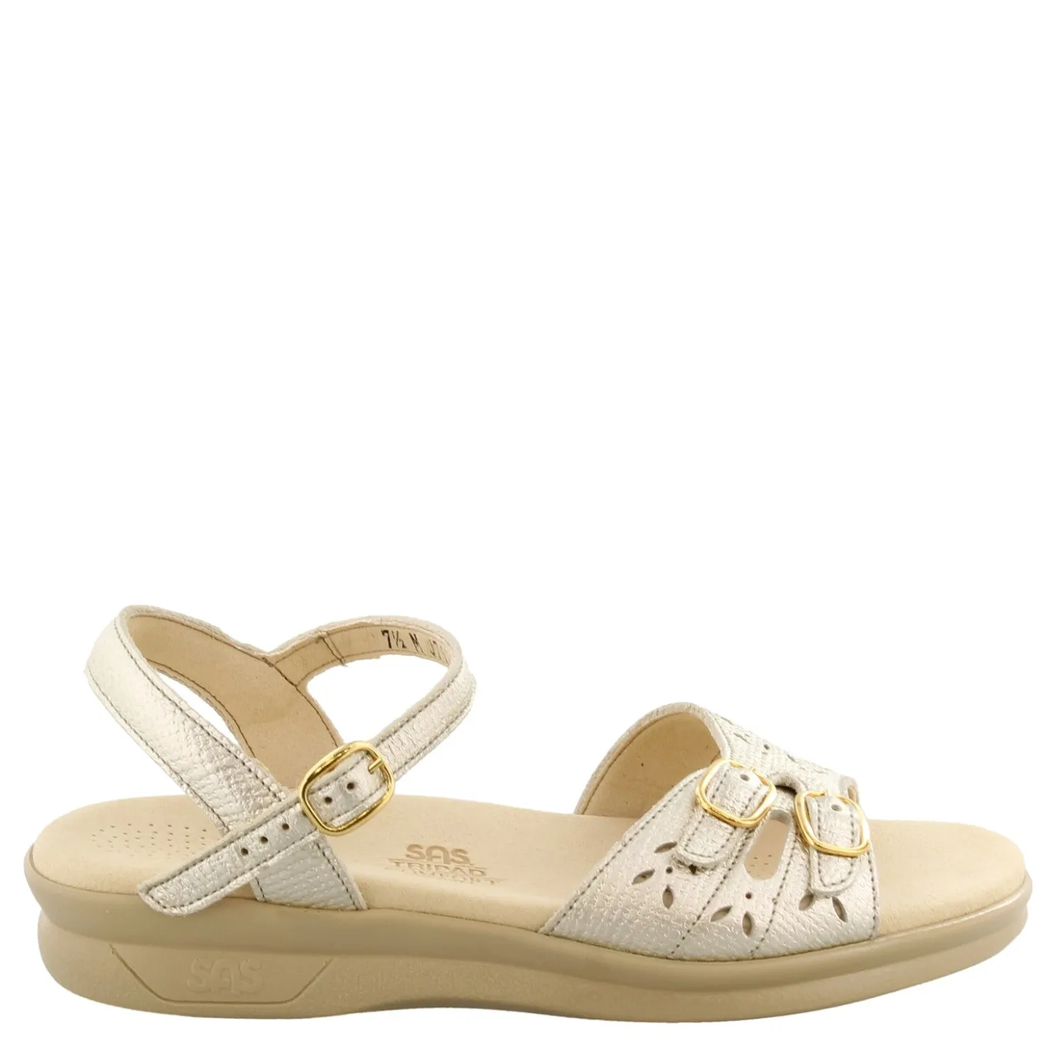 Footbed Sandals*SAS Women's , Duo Sandal Gold