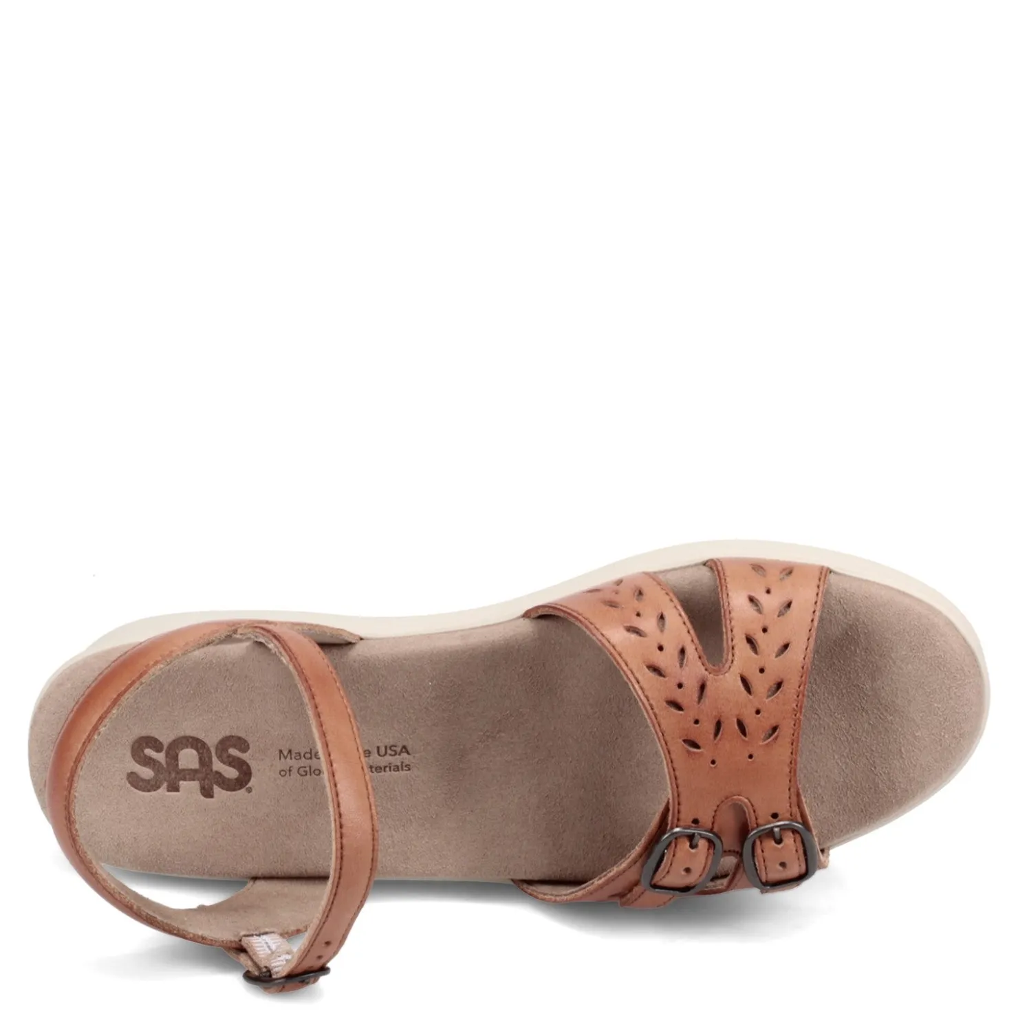 Footbed Sandals*SAS Women's , Duo Sandal Auburn