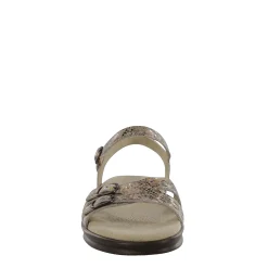 Wedges*SAS Women's , Duo Sandal Taupe Multi