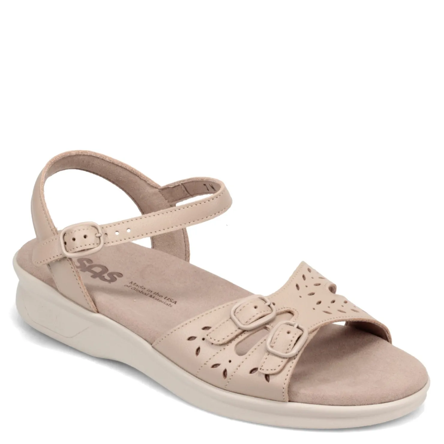 Footbed Sandals*SAS Women's , Duo Sandal Stone