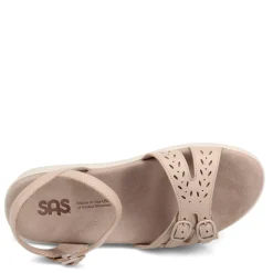 Footbed Sandals*SAS Women's , Duo Sandal Stone