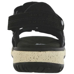 Footbed Sandals*SAS Women's , Embark Sandal Black Ash