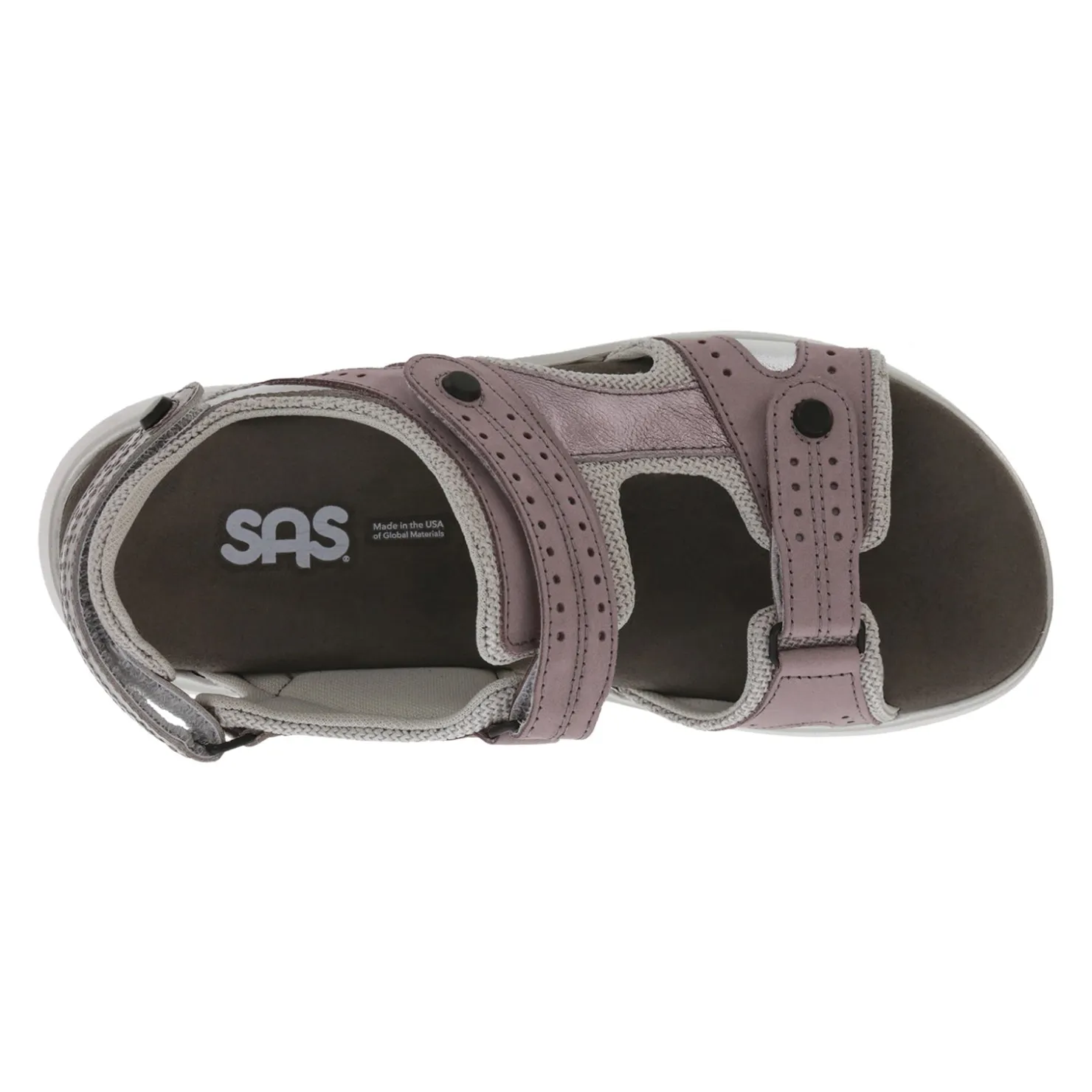 Footbed Sandals*SAS Women's , Embark Sports Sandal Wisteria