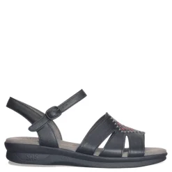 Footbed Sandals*SAS Women's , Huarache Sandal Black