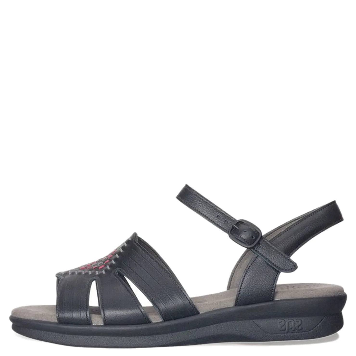 Footbed Sandals*SAS Women's , Huarache Sandal Black