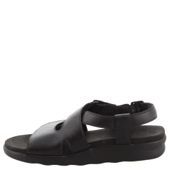 Footbed Sandals*SAS Women's , Huggy Sandal Black