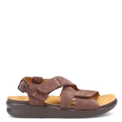 Footbed Sandals*SAS Women's , Huggy Sandal Teddy Brown