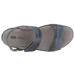 Outdoor & Hiking*SAS Women's , Nudu Sandal Navy