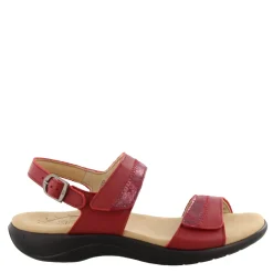 Heeled Sandals*SAS Women's , Nudu Sandal Red Cabaret