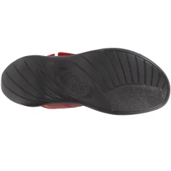 Heeled Sandals*SAS Women's , Nudu Sandal Red Cabaret