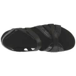Footbed Sandals*SAS Women's , Pier Sandal Black Sand