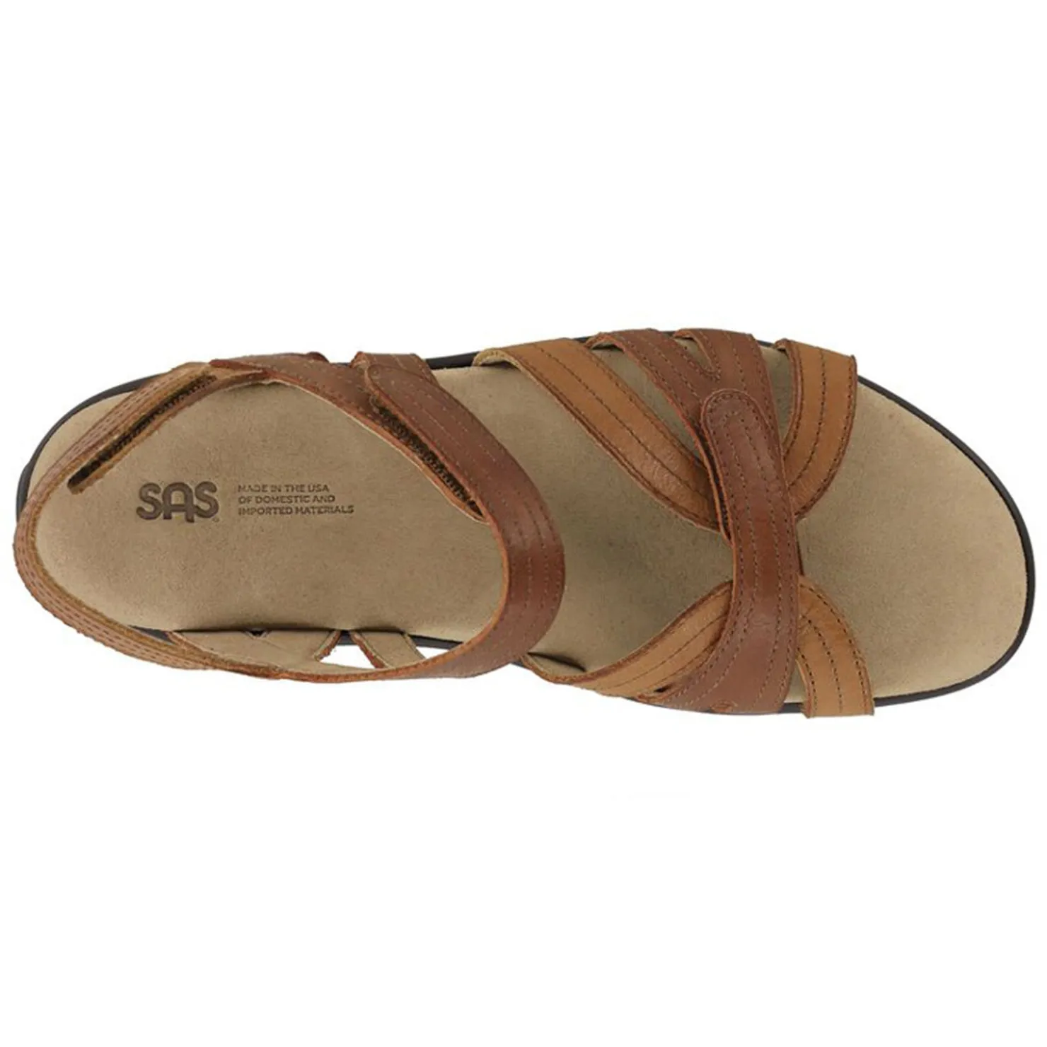 Footbed Sandals*SAS Women's , Pier Sandal Sepia