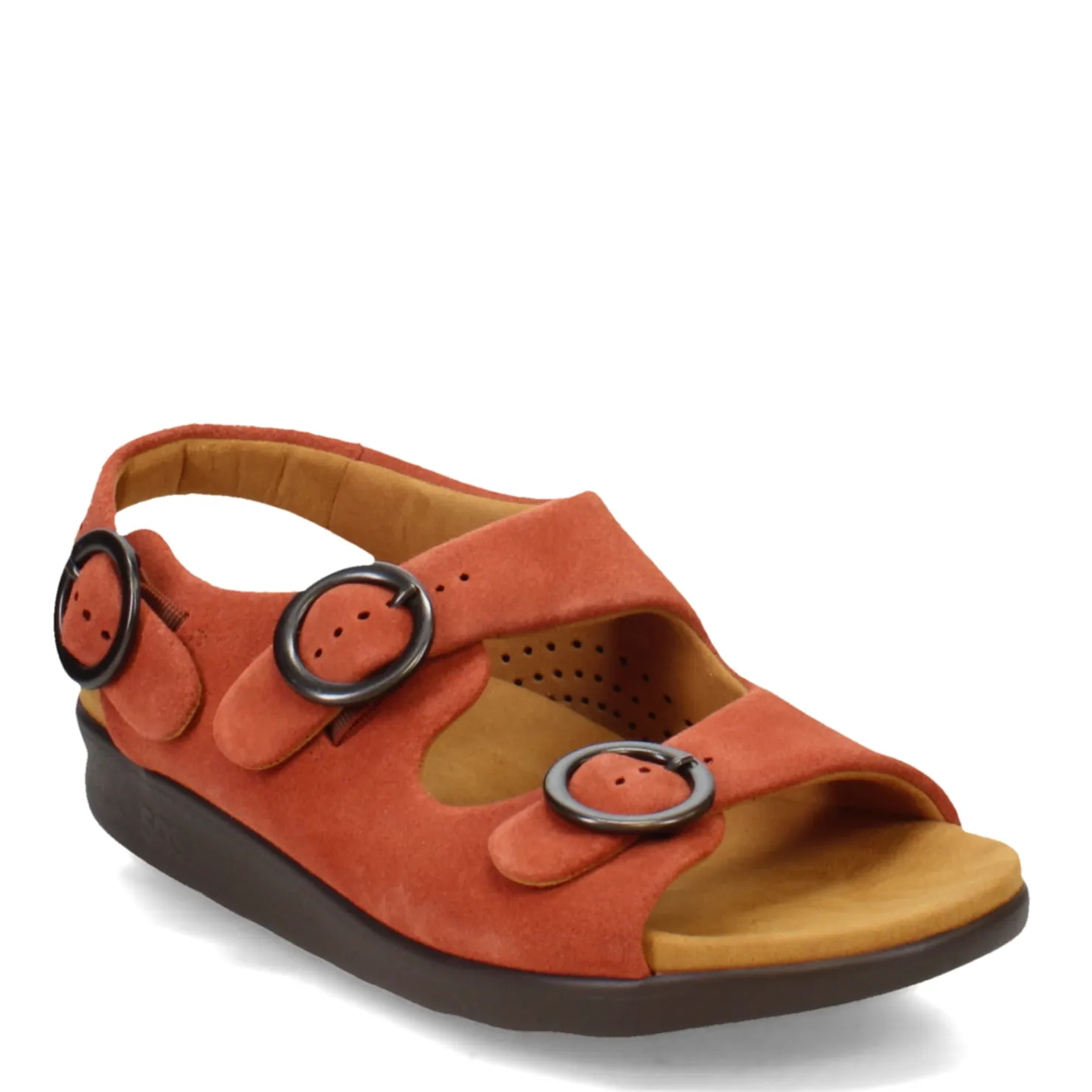 Footbed Sandals*SAS Women's , Relaxed Sandal Rust