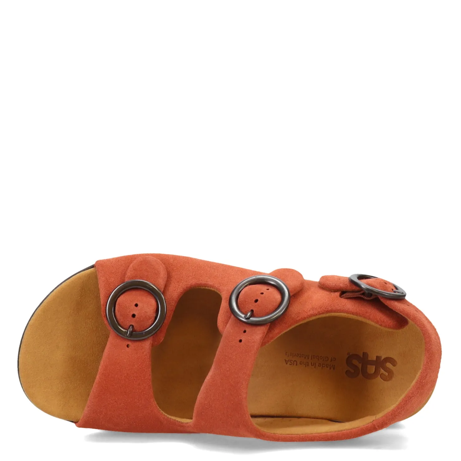 Footbed Sandals*SAS Women's , Relaxed Sandal Rust