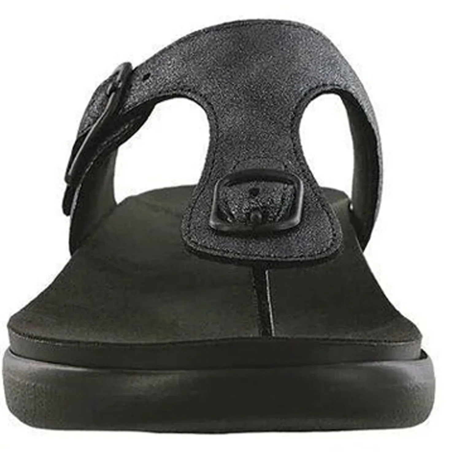 Footbed Sandals*SAS Women's , Sanibel Thong Sandal Smoke