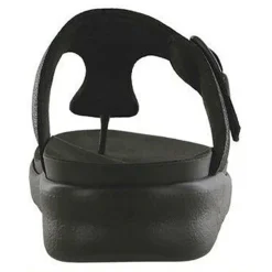 Footbed Sandals*SAS Women's , Sanibel Thong Sandal Smoke