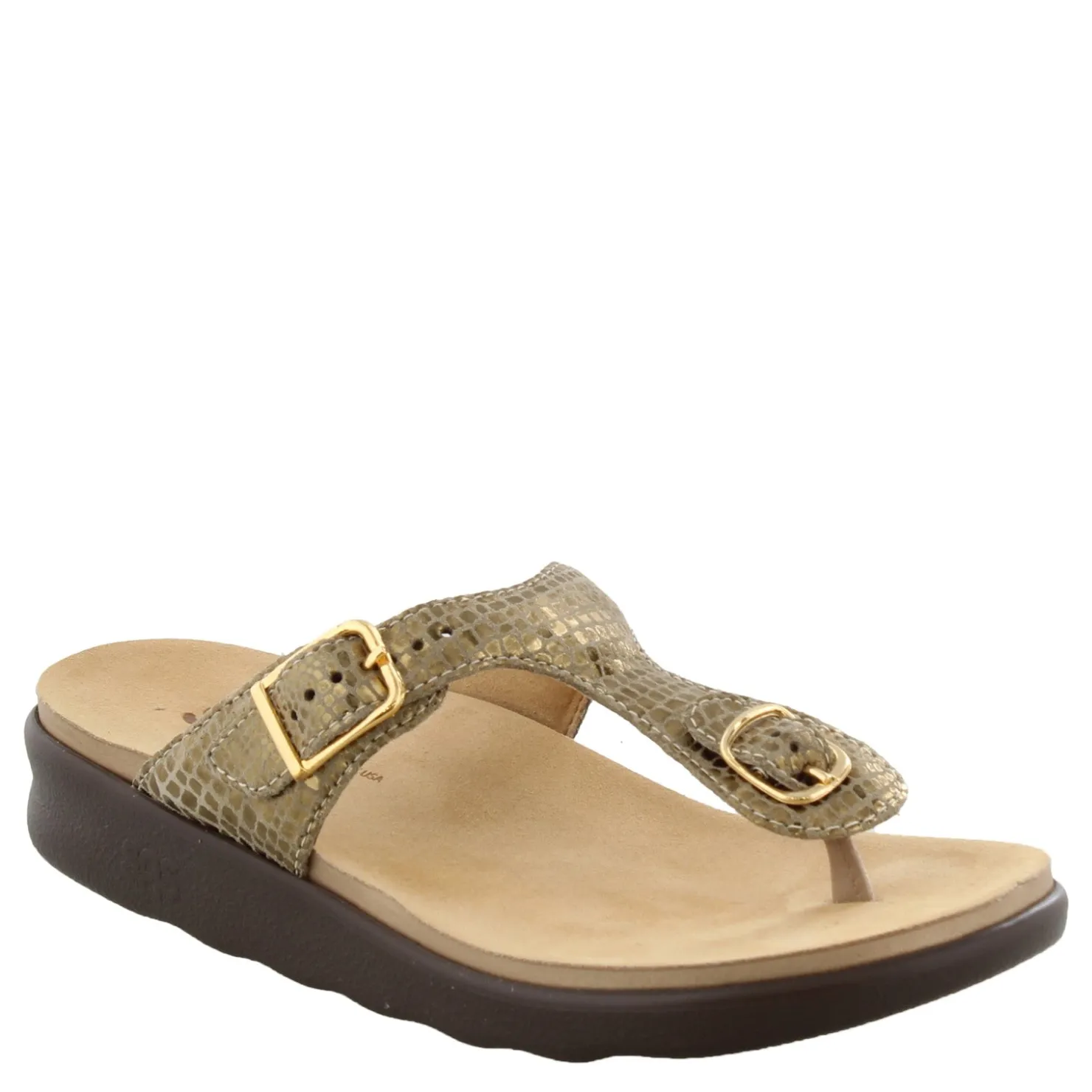 Women's , Sanibel T-Strap Slide Sandal|SAS Hot