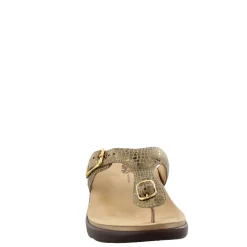 Footbed Sandals*SAS Women's , Sanibel T-Strap Slide Sandal Olive