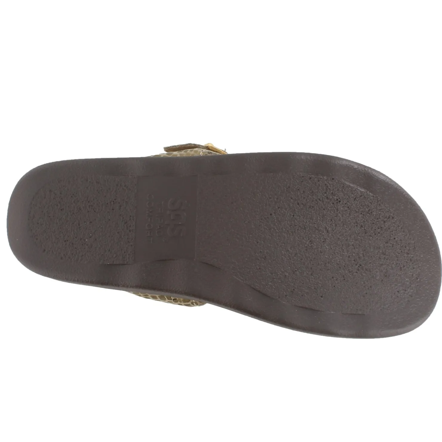 Footbed Sandals*SAS Women's , Sanibel T-Strap Slide Sandal Olive