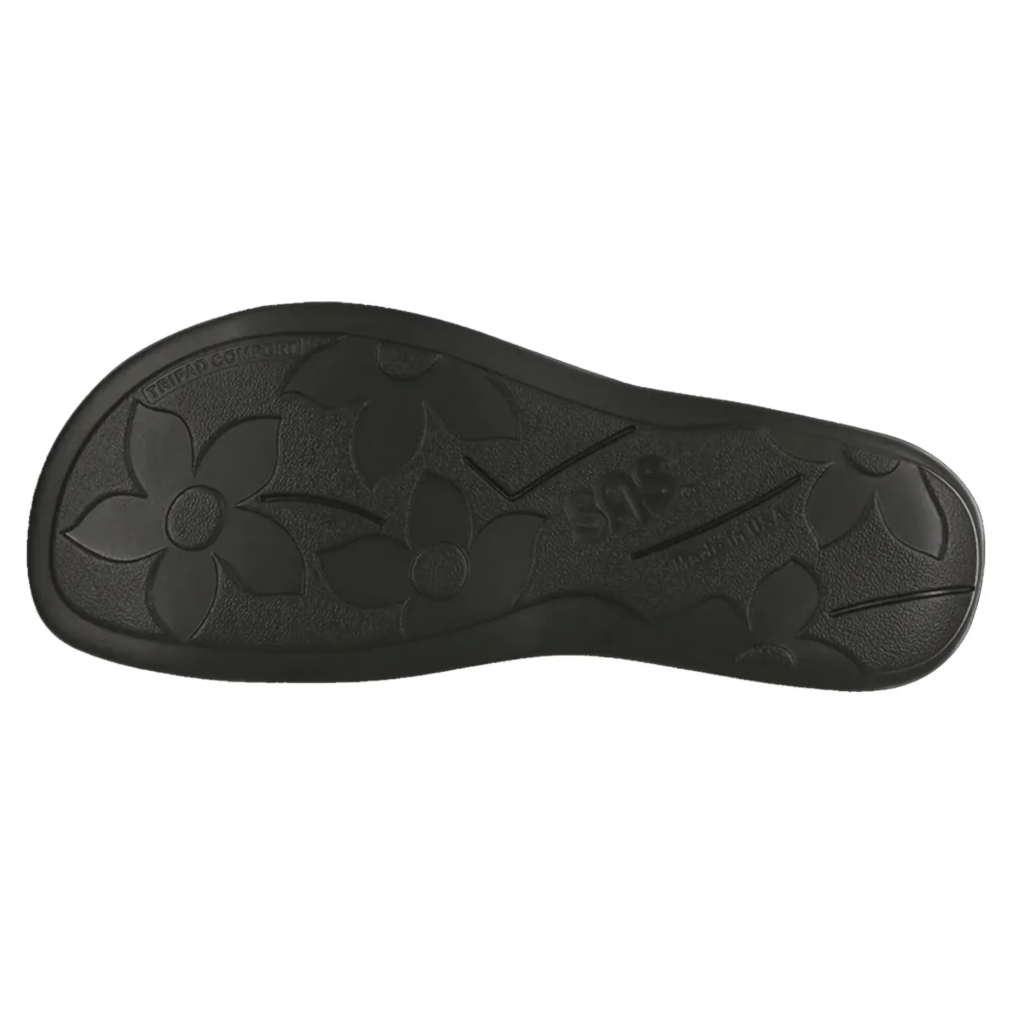 Footbed Sandals*SAS Women's , Seaside Sandal Black