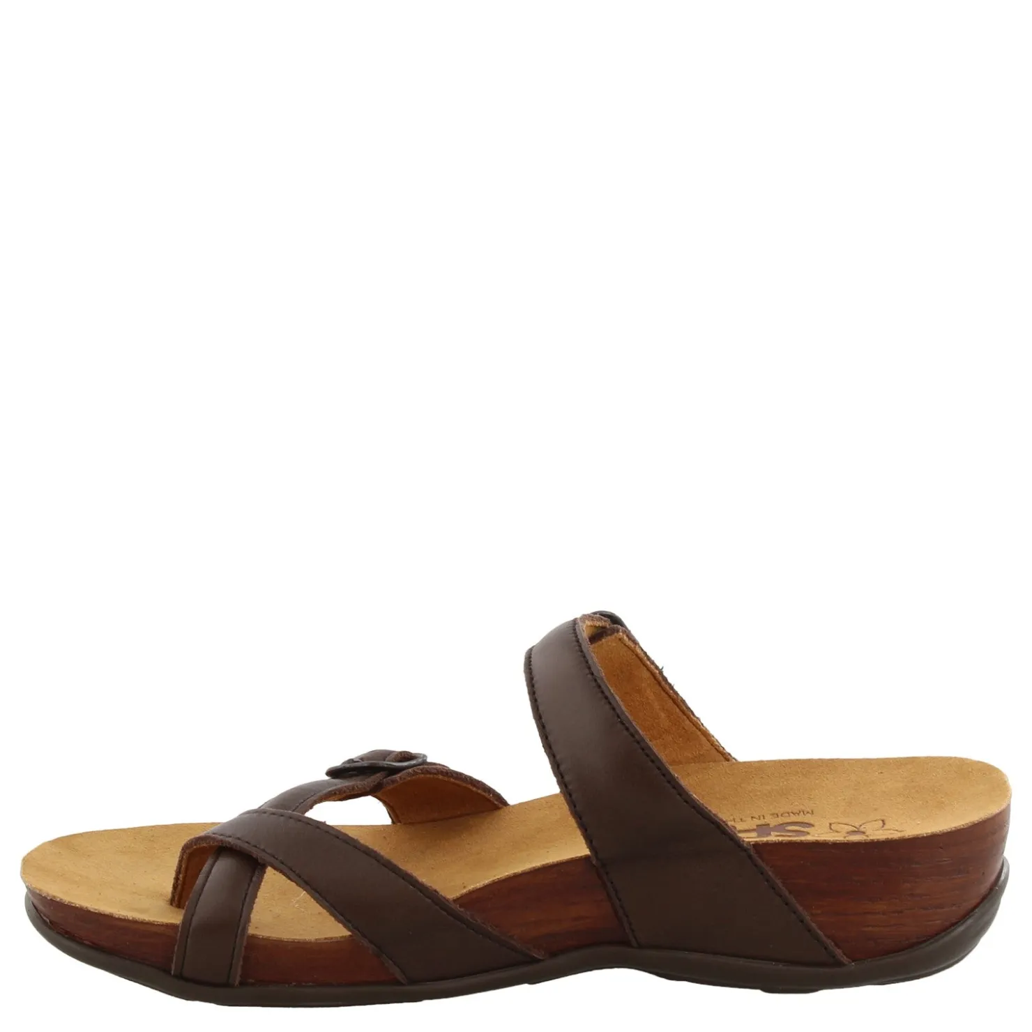 Women's , Shelly Toe Loop Slide Sandal|SAS Best