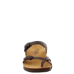Footbed Sandals*SAS Women's , Shelly Toe Loop Slide Sandal Coffee