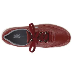Fashion & Street*SAS Women's , Sporty Lux Sneaker Ruby