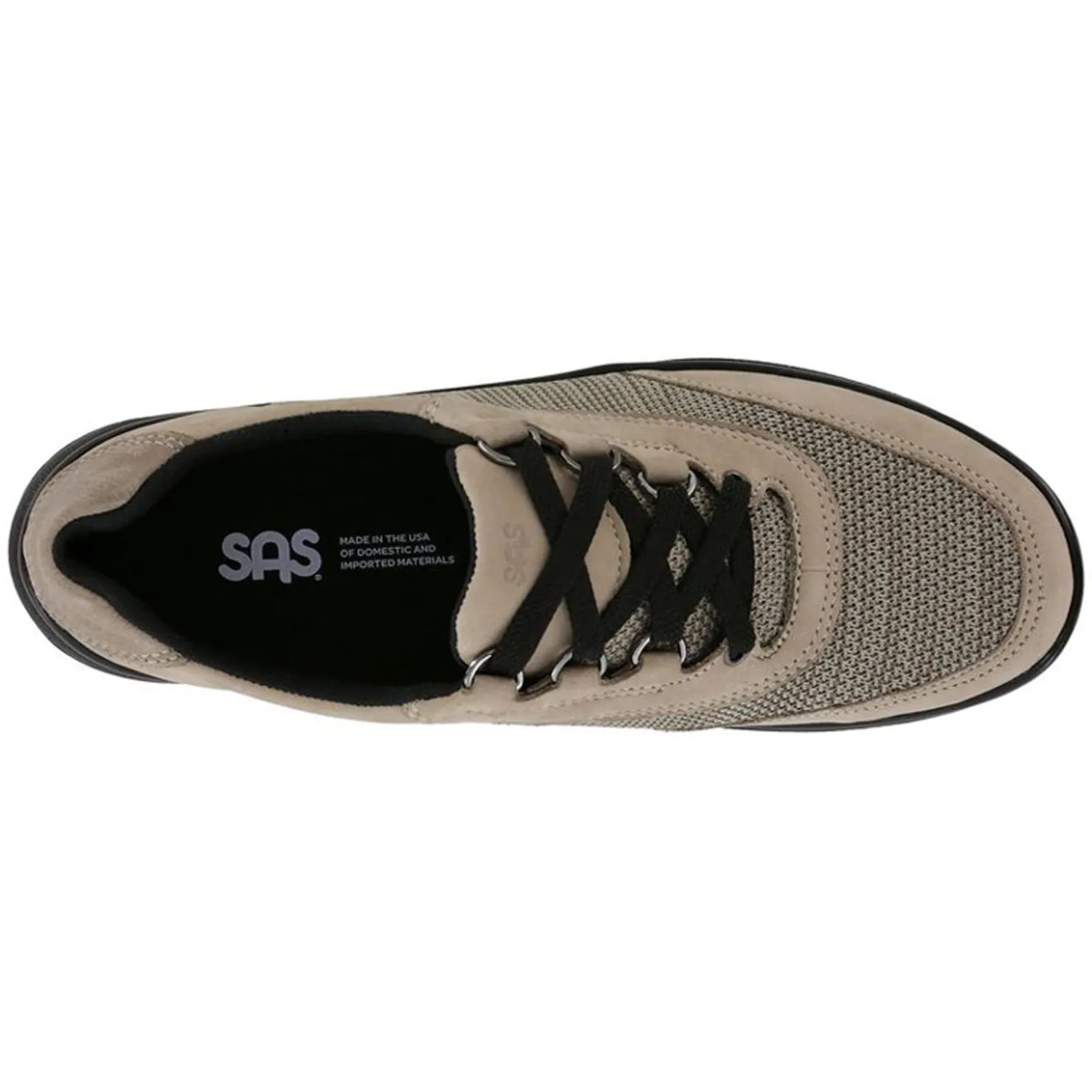 Fashion & Street*SAS Women's , Sporty Lux Sneaker Taupe