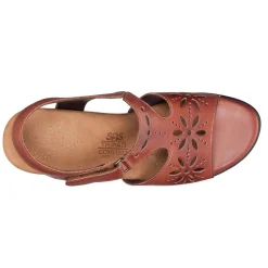 Footbed Sandals*SAS Women's , Sunburst Sandal Chestnut