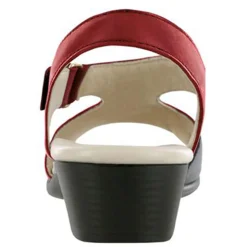Heeled Sandals*SAS Women's , Suntimer Sandal Red