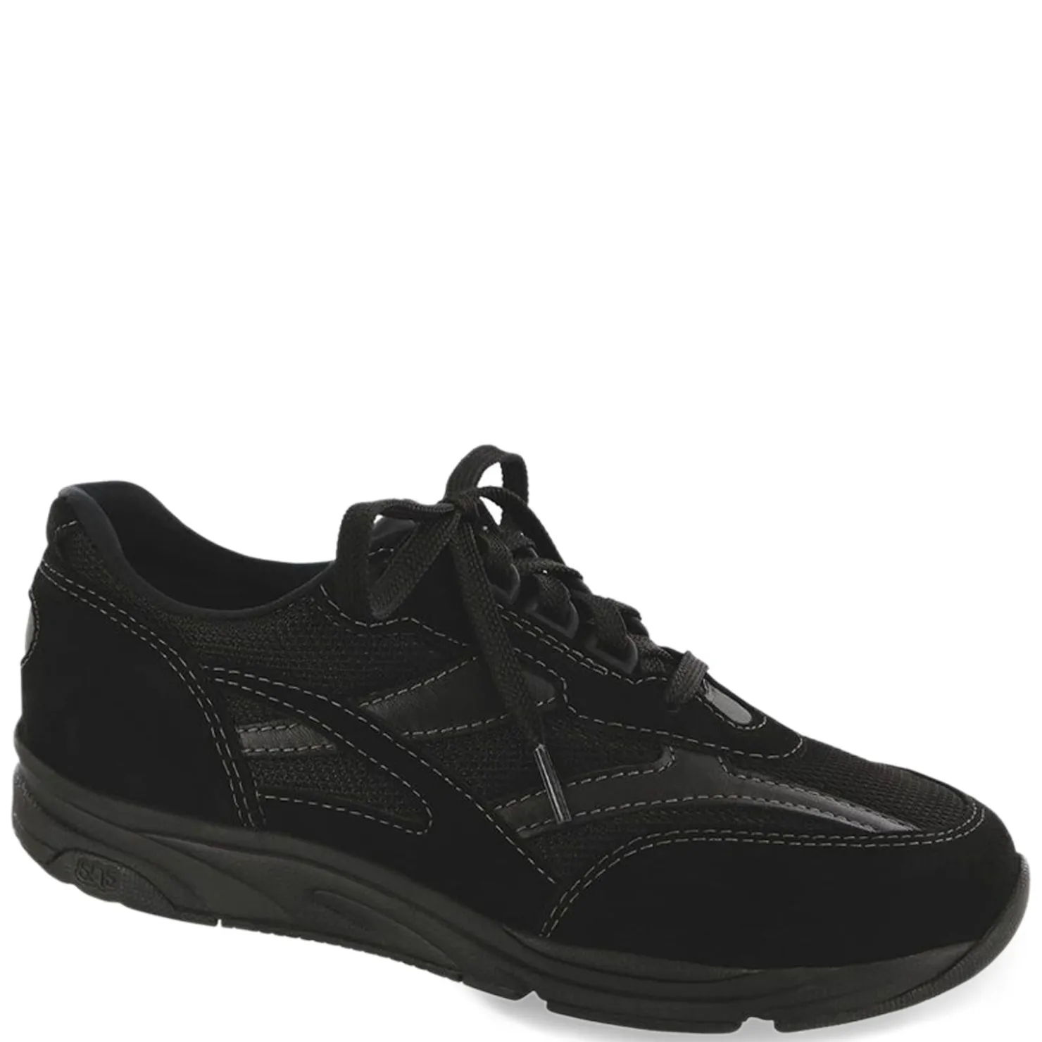 Fashion & Street*SAS Women's , Tour Mesh Sneaker Black