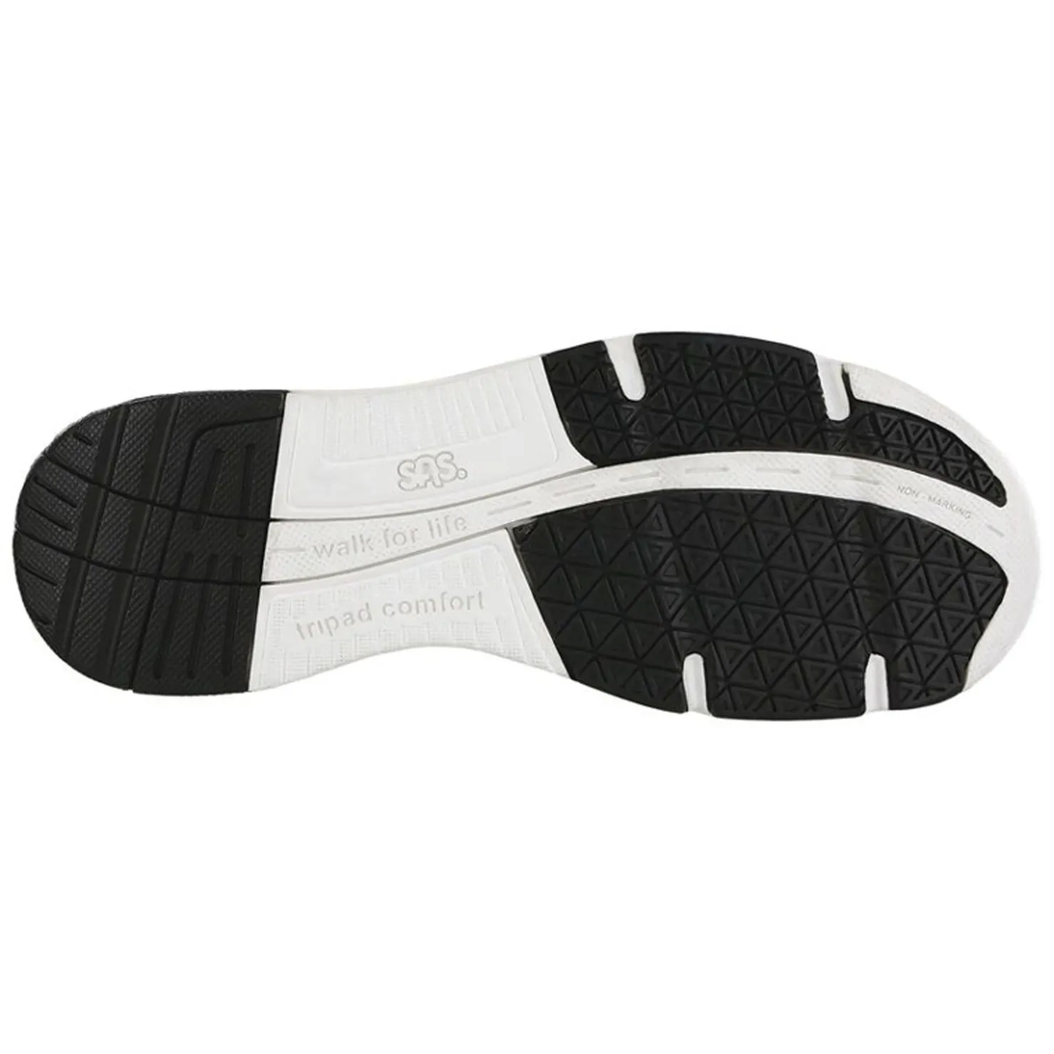 Fashion & Street*SAS Women's , Tour Mesh Sneaker Black / White