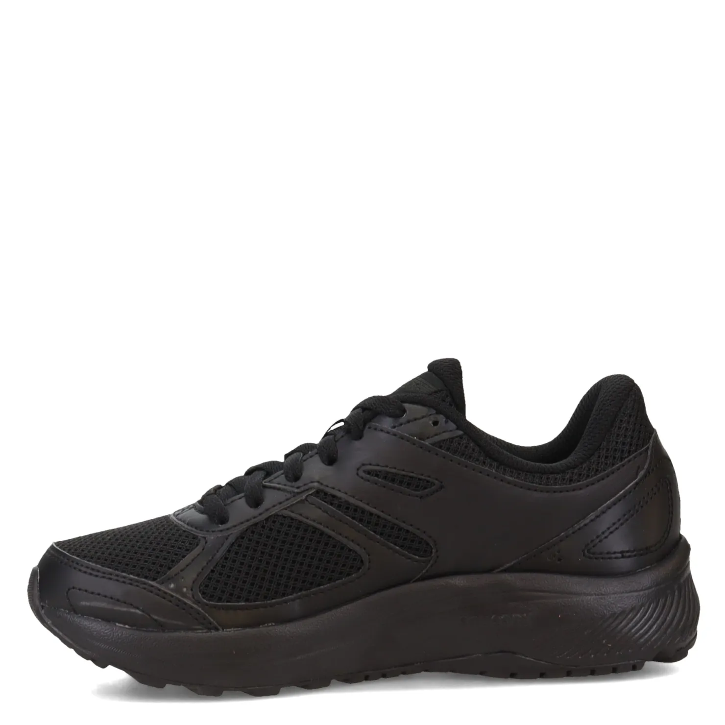 Running*Saucony Women's , Cohesion 14 Running Shoe - Wide Width Black/Black