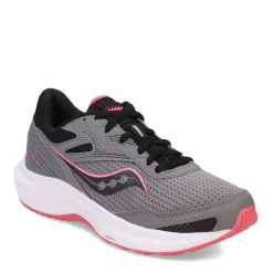 Running*Saucony Women's , Cohesion 16 Running Shoe Charcoal/Petal