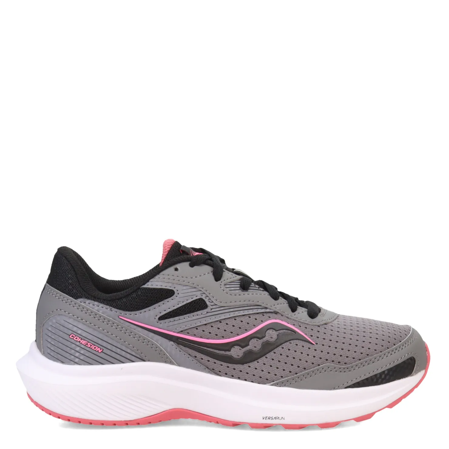 Running*Saucony Women's , Cohesion 16 Running Shoe Charcoal/Petal