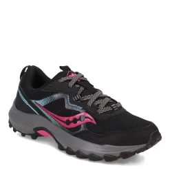 Running*Saucony Women's , Excursion TR16 Trail Running Shoe Black/Fuschia