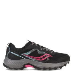 Running*Saucony Women's , Excursion TR16 Trail Running Shoe Black/Fuschia