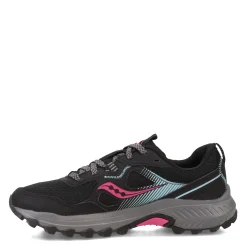 Running*Saucony Women's , Excursion TR16 Trail Running Shoe Black/Fuschia