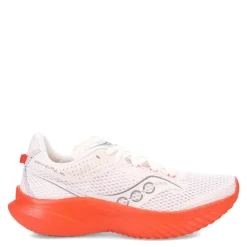 Running*Saucony Women's , Kinvara 14 Running Shoe White/Red/Grey